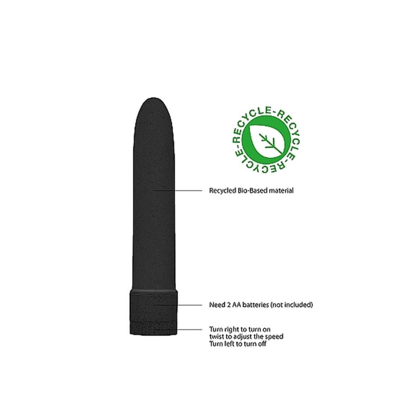 5,5" Vibrator - Biodegradable - Black